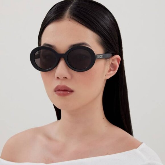 Final Price! Gucci GG1722SA 001 Black Grey Sunglasses - Picture 3 of 11